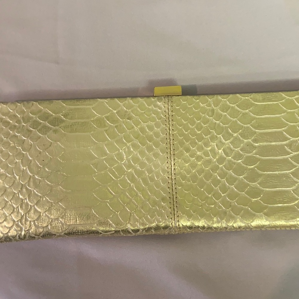 Beautiful gold clutch